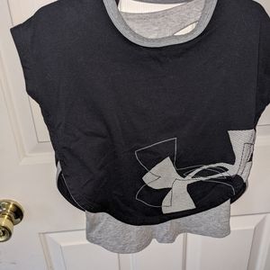 Girls athletic Under Armour set. Size 8